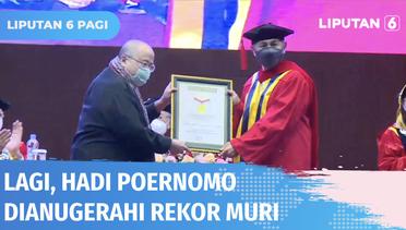 Lagi, Mantan Ketua BPK Hadi Poernomo Dianugerahi Rekor MURI | Liputan 6