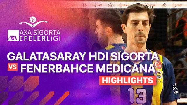 Galatasaray HDI Sigorta vs Fenerbahce Medicana - Highlight | Turkish Men's Volleyball League 2025/26
