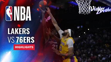 LA Lakers vs Philadelphia 76ers - Highlights | NBA Regular Season 2023