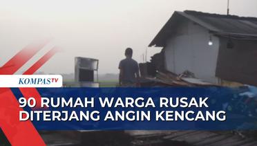 Hujan Deras dan Angin Kencang Menerjang Kabupaten Bandung, Puluhan Rumah Warga Rusak!