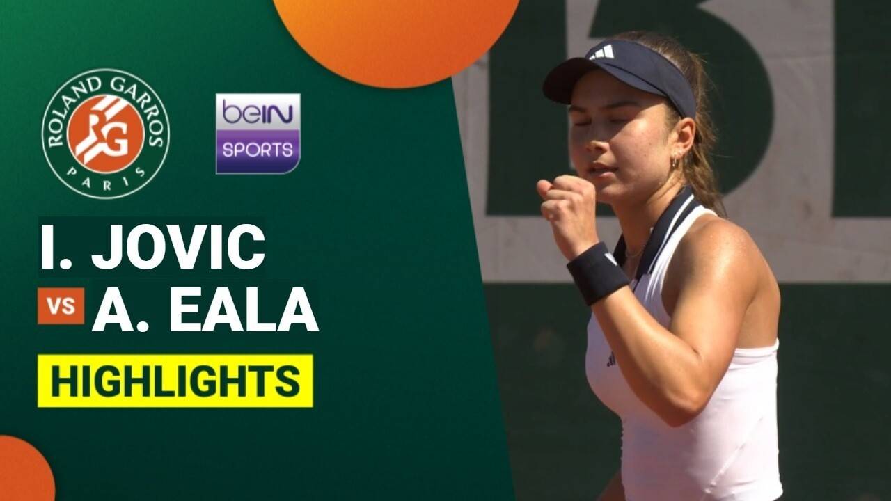 Iva Jovic vs Alexandra Eala - Highlight | Roland Garros 2026