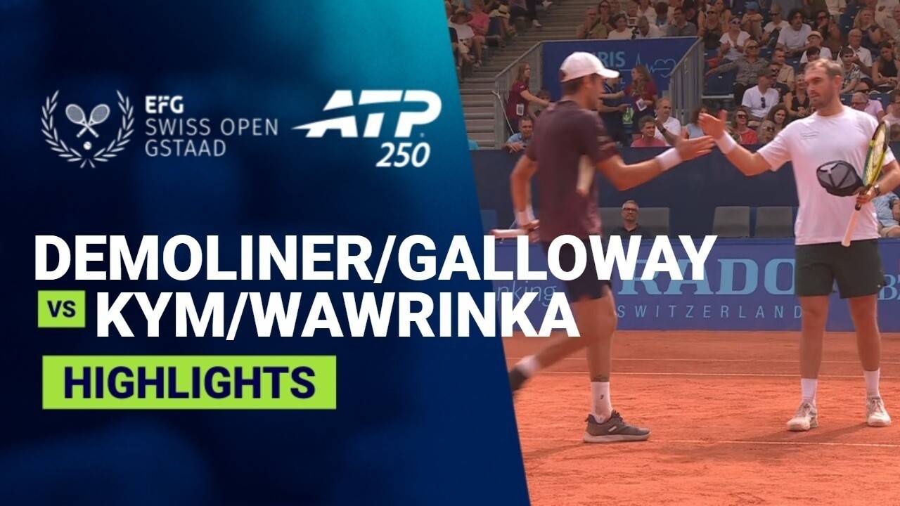 Marcelo Demoliner/Robert Galloway vs Jerome Kym/Stan Wawrinka - Round 1 | ATP 250: EFG Swiss Open Gstaad 2026