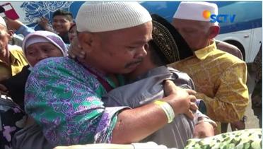 Jemaah Haji Disambut dengan Isak Tangis Keluarga - Liputan6 Siang