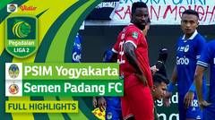 PSIM Yogyakarta VS Semen Padang FC - Full Highlights | Pegadaian Liga 2 2023/2024