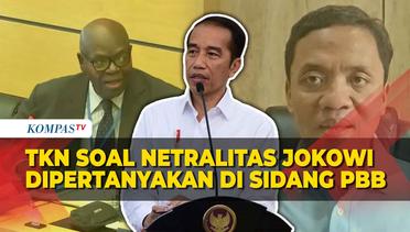 Respons TKN soal Netralitas Jokowi di Pilpres 2024 Dipertanyakan pada Sidang Komite HAM PBB