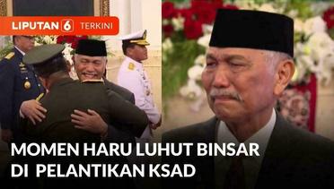 Hadiri Pelantikan Kepala Staf TNI AD, Menko Marves Luhut Binsar Tak Kuasa Tahan Air Mata | Liputan 6
