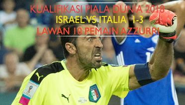 Israel Vs Italia 1-3: 10 Pemain Azzurri Belum Tertandingi