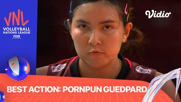 Best Action: Pornpun Guedpard | Women’s Volleyball Nations League 2022