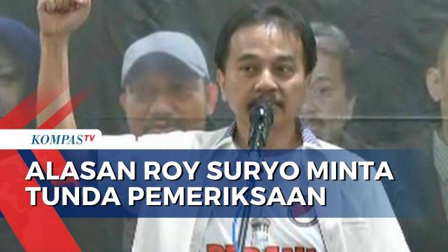 Kasus ijazah Jokowi, Roy Suryo Minta Tunda Pemeriksaan di Polda Metro Jaya: Mangkit? | KOMPAS PAGI