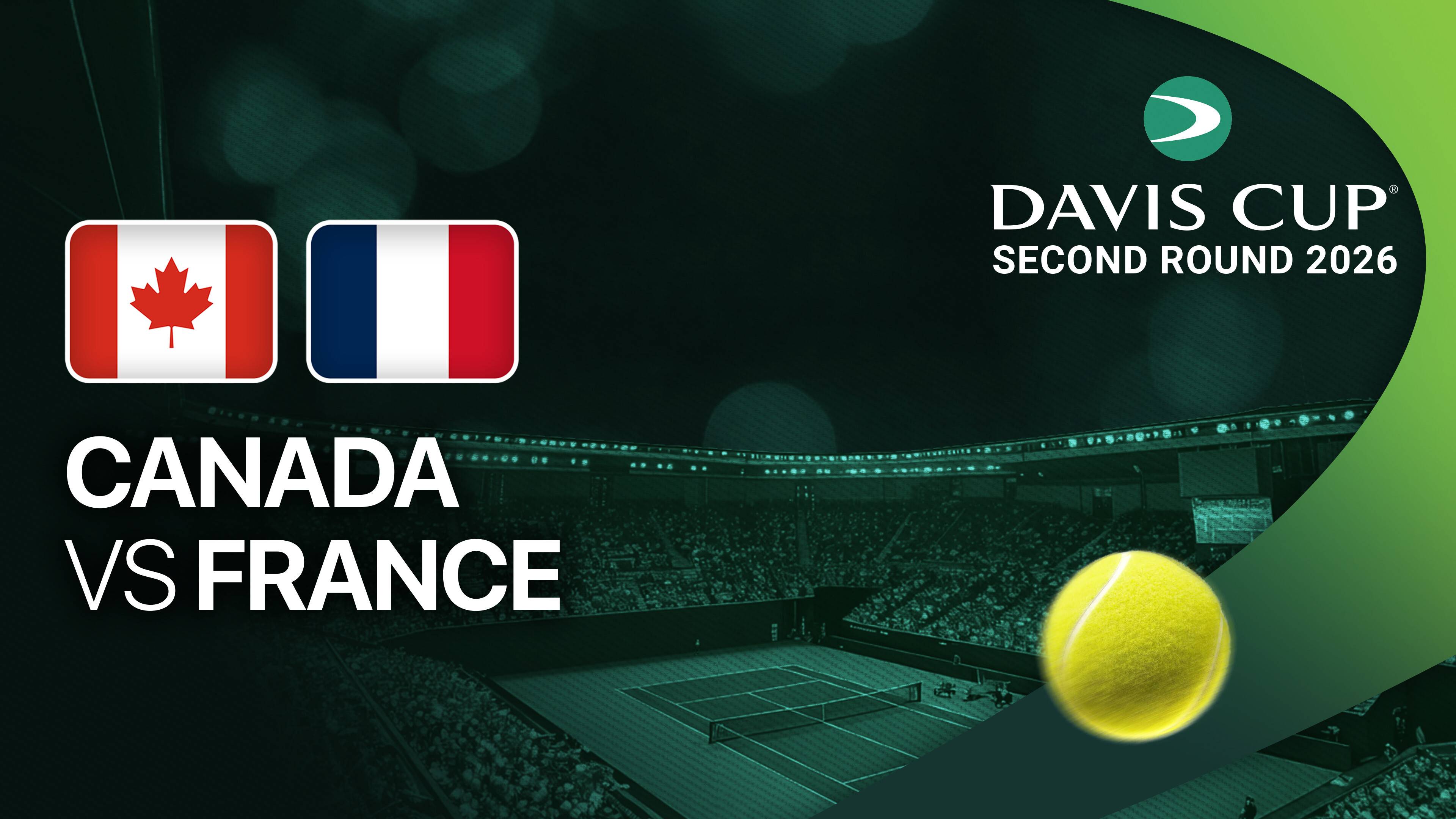 Canada vs France - Davis Cup Qualifiers Second Round 2026