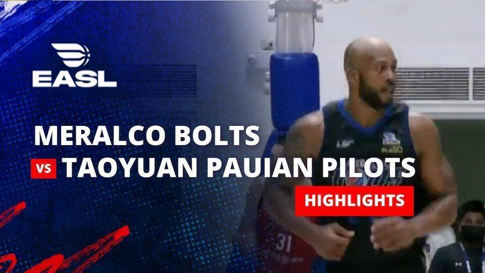 Meralco Bolts vs Taoyuan Pauian Pilots