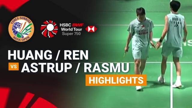 Huang Di/Ren Xiang Yu (CHN) vs Kim Astrup/Anders Skaarup Rasmussen (DEN) - Men's Doubles Round of 32 | YONEX-SUNRISE India Open 2026 - Highlight | YONEX-SUNRISE India Open 2026