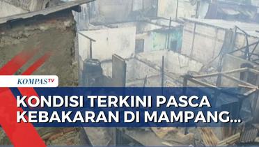Beginilah Situasi Terkini Permukiman di Mampang, Pasca Kebakaran yang Hanguskan Puluhan Rumah...