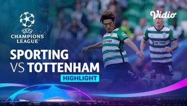 Highlights - Sporting vs Tottenham | UEFA Champions League 2022/23