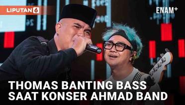 Viral Thomas Bassist GIGI Banting Bass Saat Konser Bareng Ahmad Dhani di Malaysia