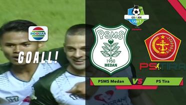 Goal Aleksandar Rakic - PSMS Medan (0) vs (1) PS Tira | Go-Jek Liga 1 Bersama Bukalapak