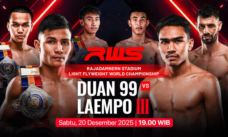 Rajadamnern 2025 Interim Middleweight, Flyweight, and Light Flyweight Title