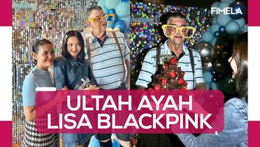 Lisa BLACKPINK Tampil Gemas Berambut Pendek saat Rayakan Ulang Tahun Sang Ayah
