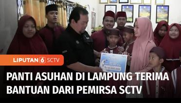 Program SCTV Cinta Anak Yatim Beri Santunan untuk Sejumlah Panti Asuhan di Lampung | Liputan 6