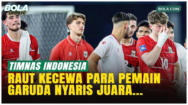 Raut Kecewa Timnas Indonesia Usai Kalah dari Bulgaria di Final FIFA Series 2026