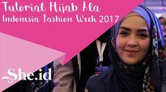 Tutorial Hijab Ala Indonesia Fashion Week 2017