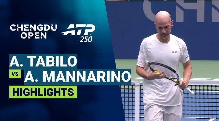 Alejandro Tabilo vs Adrian Mannarino - Round 2 | ATP 250: Chengdu Open 2026