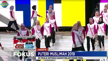 Jelang Grand Final, 20 Finalis Puteri Muslimah Gelar GR - Fokus Pagi