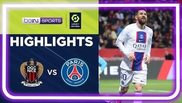 Match Highlights | Nice vs PSG | Ligue 1 2022/2023