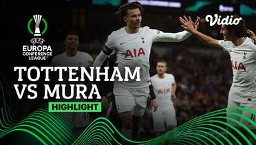 Highlight - Tottenham vs Mura | UEFA Europa Conference League 2021/2022