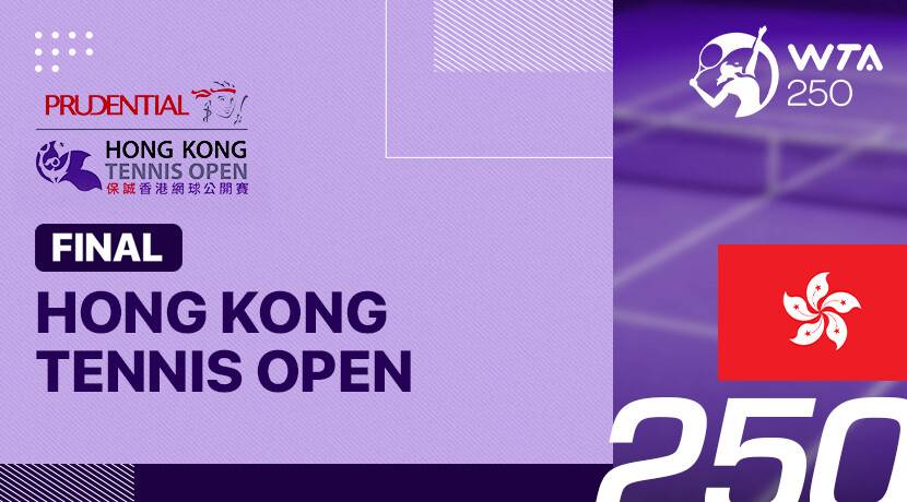 WTA 250: Prudential Hong Kong Tennis Open 2025 - Final