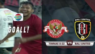 Tendangan Memutar Gian Zola Getarkan Gawang Bali Utd! 1-0 untuk Timnas U22 | Duel Timnas U22