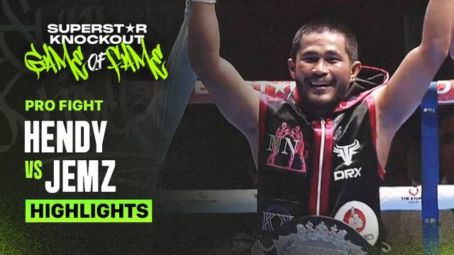 Hendy Luiz VS Jemz Mokoginta - Highlights | Pro Fight | Superstar Knockout 2