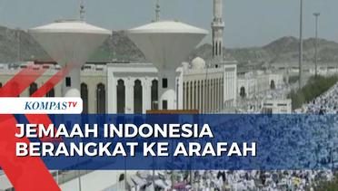 Jelang Wukuf, 200 Ribu Lebih Jemaah Haji Indonesia Tiba di Arafah