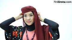Tutorial Hijab Segi Empat Modern