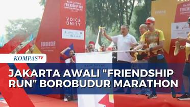 1.000 Pelari Meriahkan Friendship Run Borobudur Marathon di Jakarta