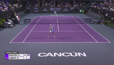 Iga Swiatek vs Ons Jabeur- Highlights | WTA Finals Cancun 2023