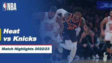 Match Highlights | Game 1: Miami Heat vs New York Knicks | NBA Playoffs 2022/23
