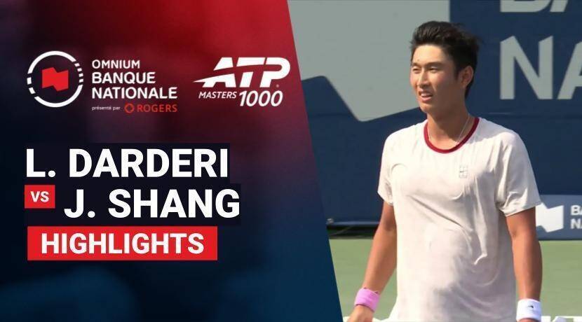 Luciano Darderi vs Juncheng Shang - Round 3 (Rogers Court) | ATP 1000: National Bank Open presented by Rogers 2026