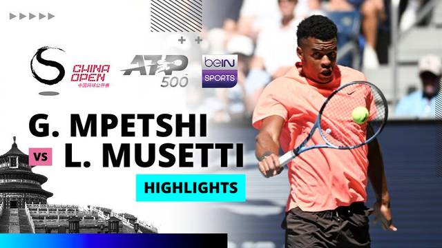 G. Mpetshi Perricard vs L. Musetti - Highlight | ATP 500: China Open 2025