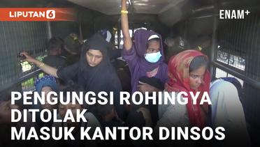 Kantor Dinsos Banda Aceh Ditutup Untuk Pengungsi Rohingya