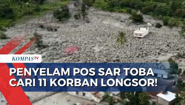 Pos SAR Danau Toba Turunkan Penyelam untuk Cari 11 Korban Longsor dan Banjir Bandung Humbahas Sumut!