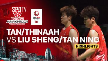 Tan Pearly/Thinaah Muralitharan (MAS) vs Liu Sheng Shu/Tan Ning (CHN) - Highlights | Daihatsu Japan Open 2024 - Women's Doubles