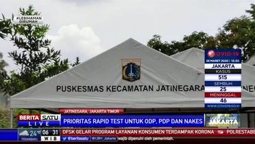 Rapid Test Sudah Tersedia di Puskesmas Jatinegara