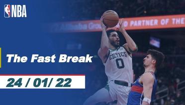 The Fast Break | Cuplikan Pertandingan - 24 Januari 2022 | NBA Regular Season 2021/2022