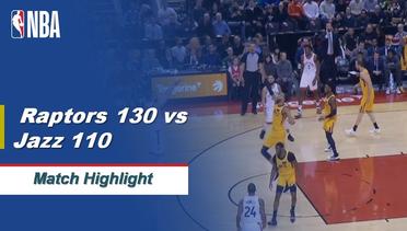 NBA I Match Highlight : Toronto Raptors 130 vs Utah Jazz 110