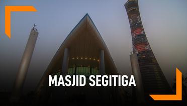 Deretan Masjid Segitiga di Dunia Mirip Masjid Al Safar