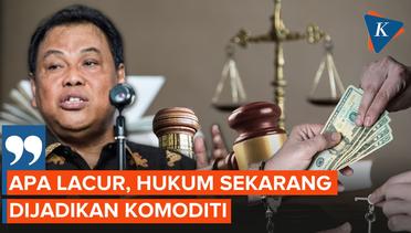 Hakim MK Arief Hidayat Anggap Hukum Indonesia Kini Tak Lebih dari Barang Dagangan
