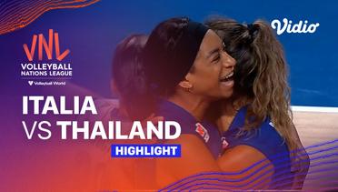 Match Highlights | Italia vs Thailand | Women’s Volleyball Nations League 2023