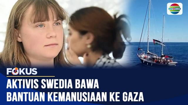 Misi Bantuan Kemanusiaan ke Gaza, Greta Thunberg Ikut dalam Pelayaran dari Italia | Fokus