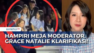 Klarifikasi Grace Natalie soal TKN Prabowo-Gibran yang Hampiri Meja Moderator saaat Debat Ketiga